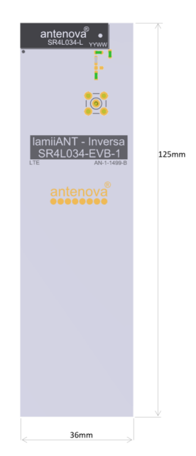 Schematic - Antenova SR4L034-EVB-1 Evaluation Board